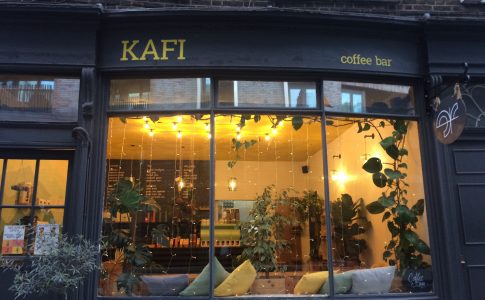 ロンドン　サステナブルカフェ kafi