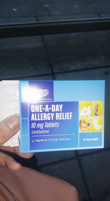 アレルギーの薬